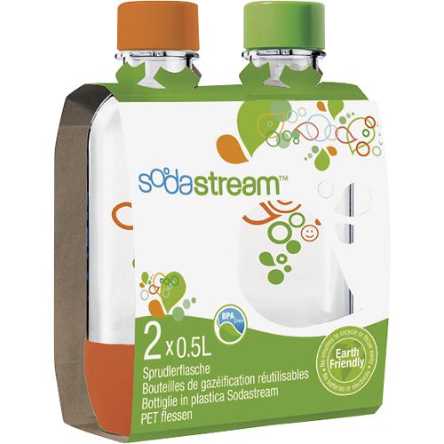 Бутылки пластик 0.5 л. для сифонов SodaStream (2шт. в упаковке)