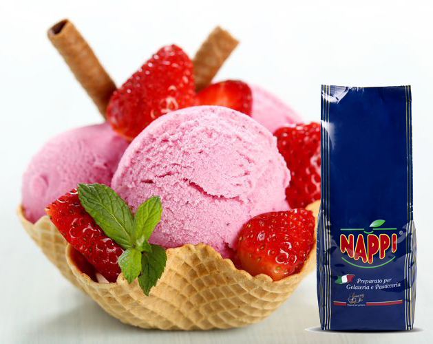 Комплексная добавка для сорбетов и фруктового мороженого «Сорбет», 2 кг. (Nappi, Италия)