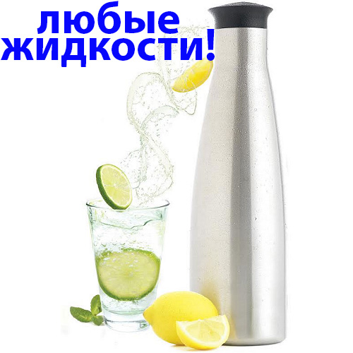 Сифон для газирования воды и напитков Mosa Soda Splash 0.75л