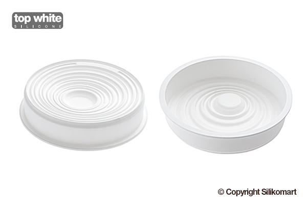 Первое дополнительное изображение для товара Форма для тортов силиконовая ТОРТАФЛЕКС ВОГ, 1100 мл (Silikomart, Италия) VAG01
