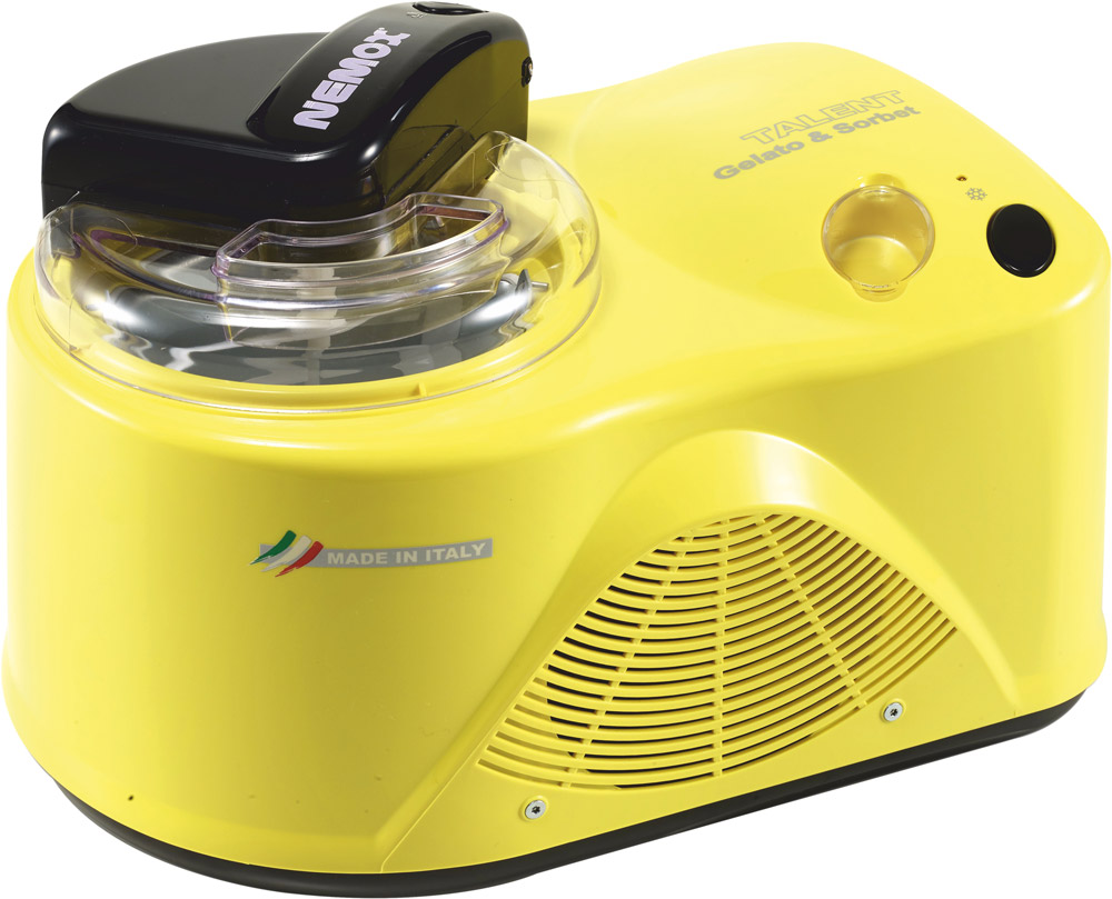Автоматическая мороженица Nemox TALENT Gelato & Sorbet (Yellow & Black - желтый/черный) 1.5L