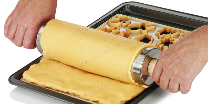 Первое дополнительное изображение для товара Форма для выпечки печенья «Рогалики», Tescoma 630890