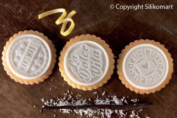 Пятое дополнительное изображение для товара Формы для печенья с начинкой Cookie Choc «Сладкая жизнь» (Silikomart, Италия) CKC05