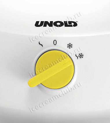 Четвертое дополнительное изображение для товара Автоматическая мороженица с компрессором Unold Fiesta 1L, mod. 48879