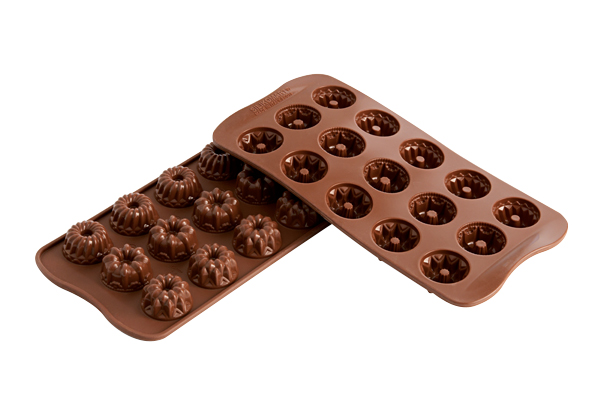 Пятое дополнительное изображение для товара Форма для шоколада ИЗИШОК «Фантазия» (EasyChoc Silikomart, Италия) SCG19