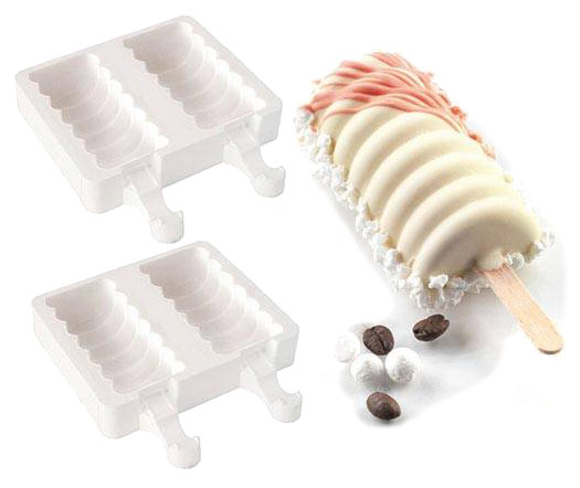 Форма для мороженого эскимо на палочке Easy Cream «Танго» (Silikomart, Италия)